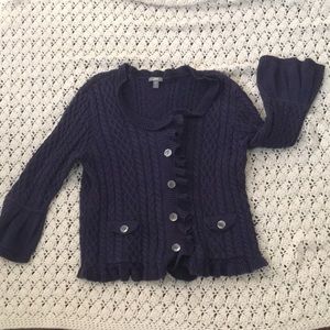 J.Jilll Navy Sweater